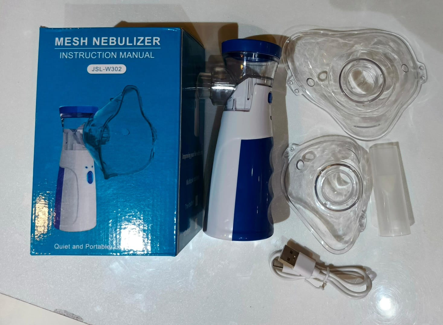 Portable Nebulizer Machine & Mask for Kids and Adults