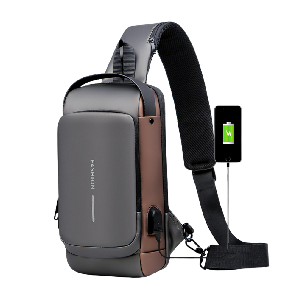 Anti Theft Chest Crossbody Bag