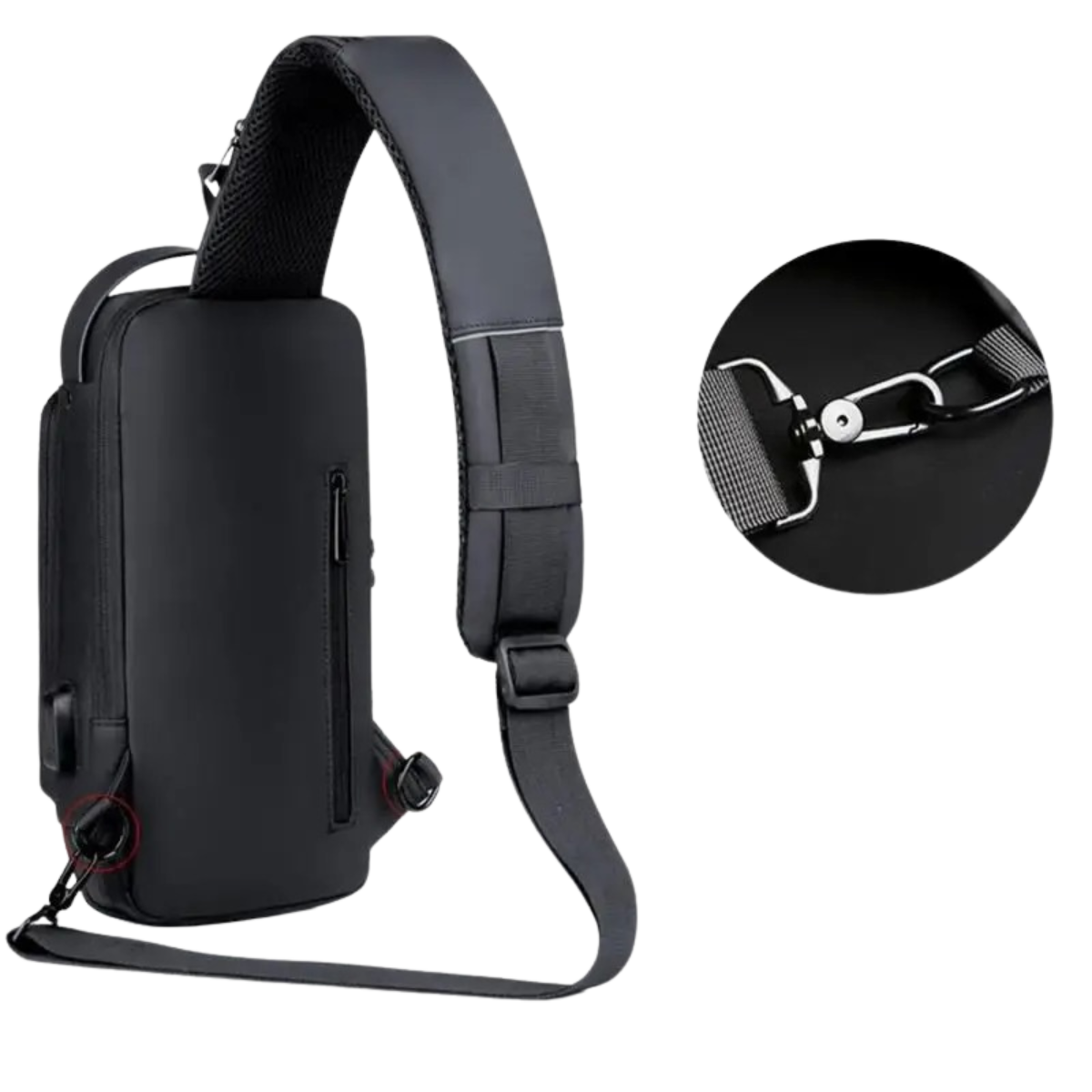 Anti Theft Chest Crossbody Bag