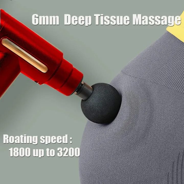 Ultra-Quiet Deep Tissue Portable Massage Gun – Muscle Recovery & Pain Relief