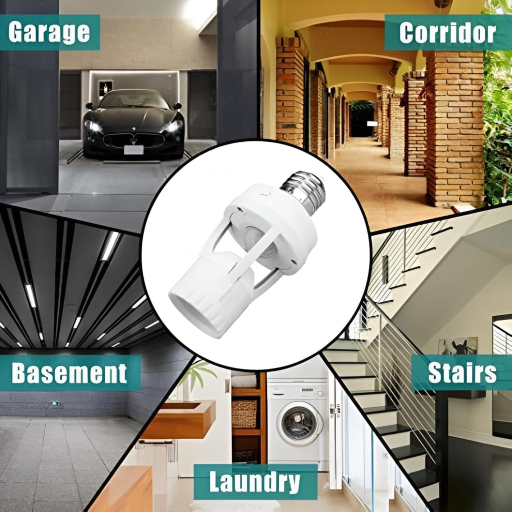 Infrared Motion Sensor Lamp Holder