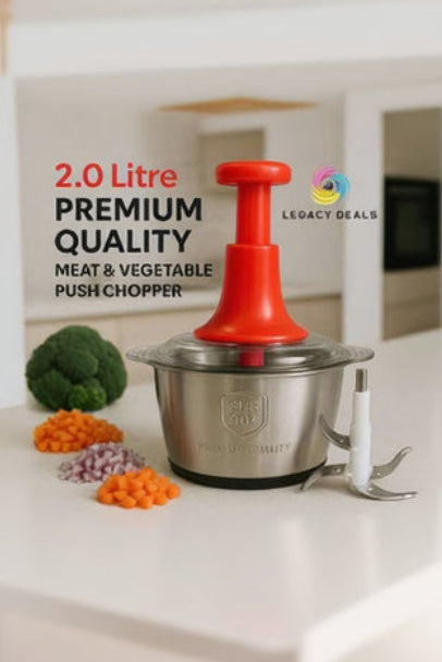Stainless Steel Manual Meat & Vegetable Chopper