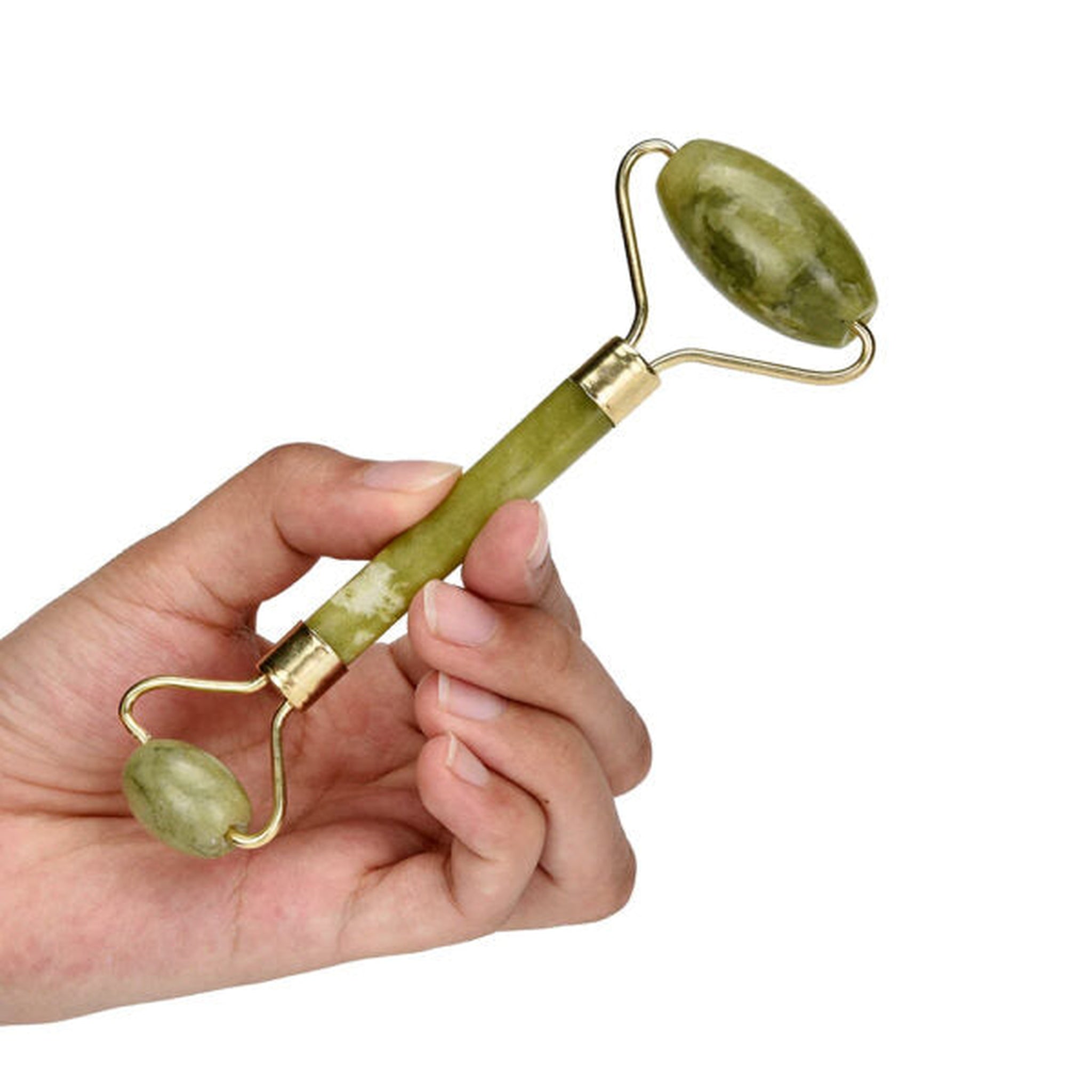 Jade Roller & Gua Sha Set – Green Facial Tools for a Radiant Skin Care Routine